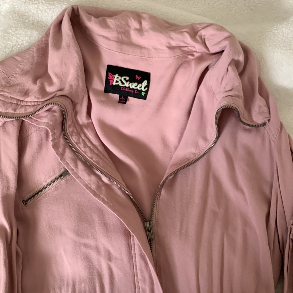 Pink Utility Jacket - Picture 2 of 6